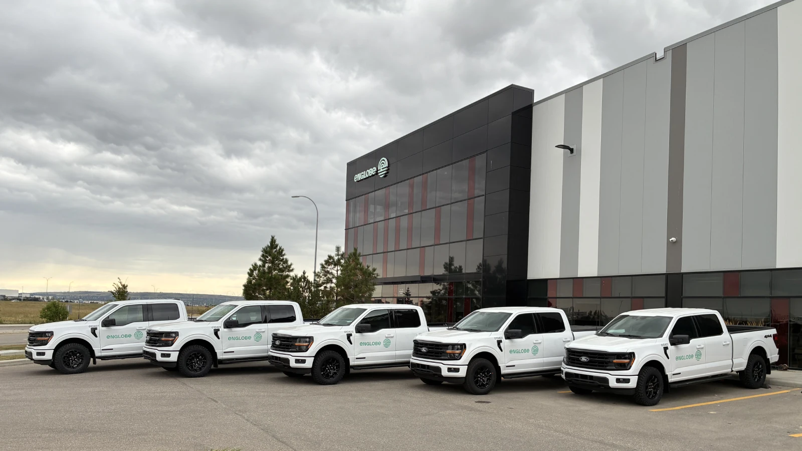Englobe Calgary Location 2026 F150 Hybrid New Addition To Their Fleet commercial vehicle upfit sold by FleetByDimitri